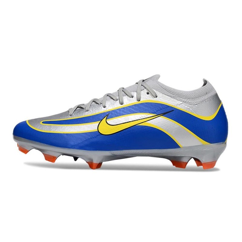 나이키 나이키 Nike 토탈 90 레이저 III 엘리트 FG 블루 실버 옐로우 오렌지 하이탑 축구화 - DZ3183-100
